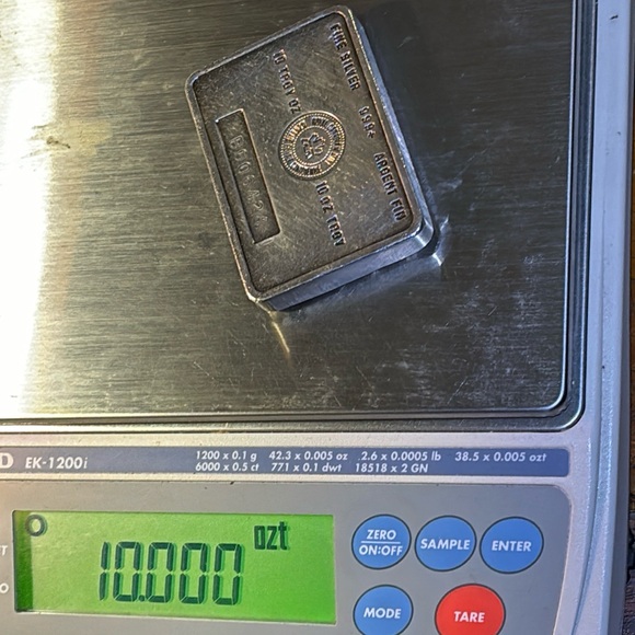 Other - 10 Troy Ounces Canadian Fine Silver Bar ✨SOLD✨